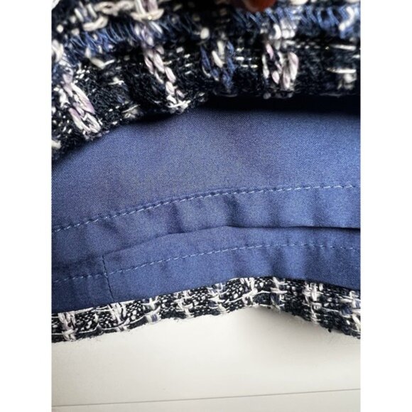 Ann Taylor Tweed A-Line Skirt Women's Size 4 Career Business Preppy NWT - Picture 6 of 8